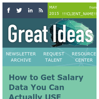 Salary data you can use