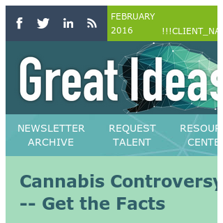 Cannabis Controversy -- Get the Facts